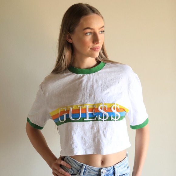 Guess X ASAP Rocky Crop Tee - Picture 2 of 4